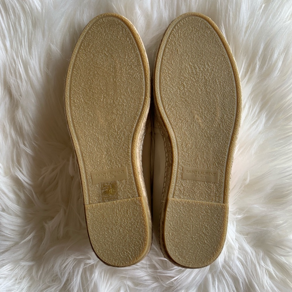 Saint Laurent Espadrilles Shoes Light Brown - Picture 3 of 6